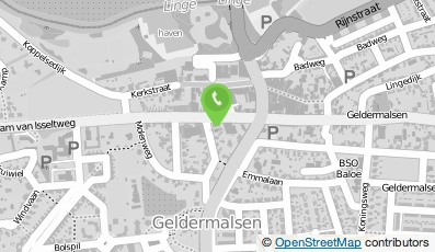 Bekijk kaart van Apotheek Centrum Geldermalsen in Geldermalsen