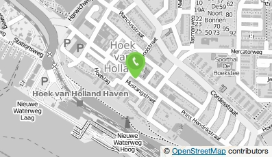 Bekijk kaart van Fishhh B.V. in Den Haag