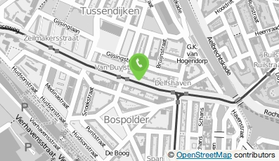Bekijk kaart van Kapsalon Tchida in Rotterdam