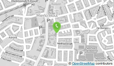 Bekijk kaart van BENU Apotheek 't Hout in Helmond