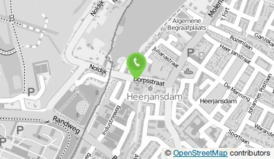 Bekijk kaart van Allegro Bed & Breakfast in Heerjansdam