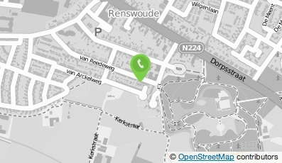 Bekijk kaart van BA Schoonmaak en Glazenwassers bedrijf in Renswoude