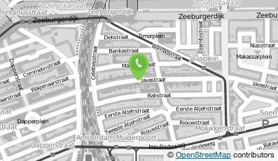 Bekijk kaart van DE KAPPER UIT OOST in Amsterdam