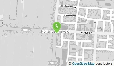 Bekijk kaart van Cafeteria Lunchroom Cafe 't Hoekje in Hollandscheveld