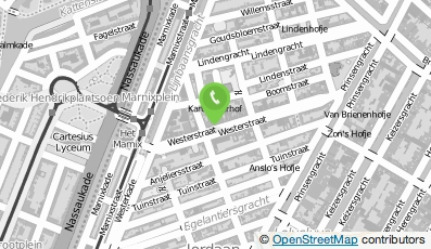 Bekijk kaart van Café de Zagerij in Amsterdam