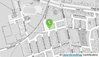 Bekijk kaart van Vermeer Uitvaartzorg in Veenoord