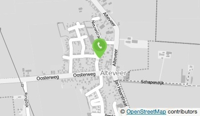 Bekijk kaart van Bouwbedrijf Harman Vos in Alteveer (gemeente De Wolden Drenthe)
