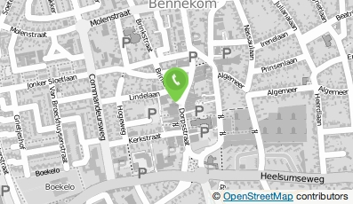 Bekijk kaart van Wijnhuis Bennekom in Bennekom