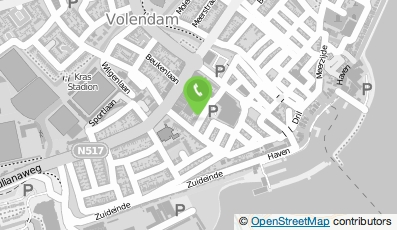 Bekijk kaart van Alida's Haar in Volendam