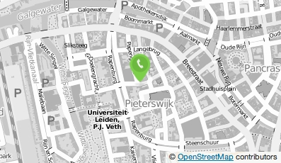 Bekijk kaart van Het koffiehuisje in Leiden