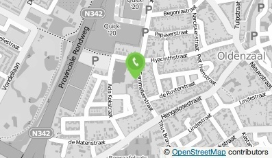 Bekijk kaart van Adèle Jissink kappersservice bij u thuis in Oldenzaal