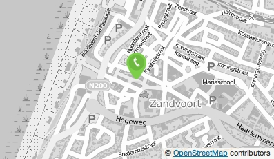 Bekijk kaart van Buitenspel B.V. in Zandvoort