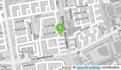 Bekijk kaart van Danla Dan's Centrum in Purmerend