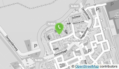 Bekijk kaart van Haring Metselwerken in Schipluiden