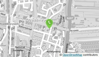 Bekijk kaart van Pedicure Bremmer in Waddinxveen