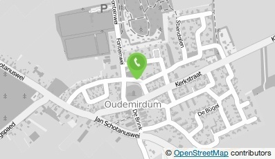 Bekijk kaart van Diëtistenpraktijk De Friese Meren in Oudemirdum