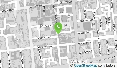 Bekijk kaart van Big Bazar in Waalwijk