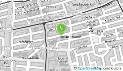 Bekijk kaart van KDV Beertje Pippeloentje in Amsterdam