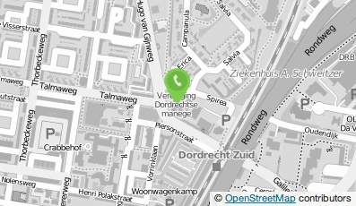Bekijk kaart van De Dordtsche Manege  in Dordrecht