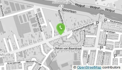 Bekijk kaart van Garagebedrijf L.M. de Kort B.V. in Nieuwkuijk