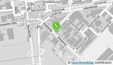Bekijk kaart van Van der Knijff Brandstof B.V. in Moerkapelle