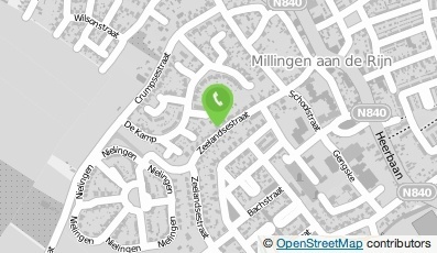 Bekijk kaart van Bed & Breakfast De Hamsche Kuul in Millingen aan De Rijn
