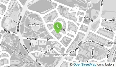 Bekijk kaart van CVM Tegelaar  in Bloemendaal