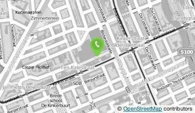 Bekijk kaart van Downtown Dress up studio store in Amsterdam