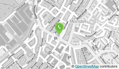 Bekijk kaart van Pizza OK V.O.F. in Monster