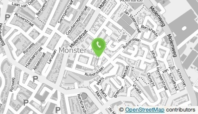 Bekijk kaart van Van der Vat-Snoeren Dienstverlening in Monster