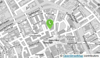 Bekijk kaart van Café Konditorei Bommen Berend B.V. in Groningen