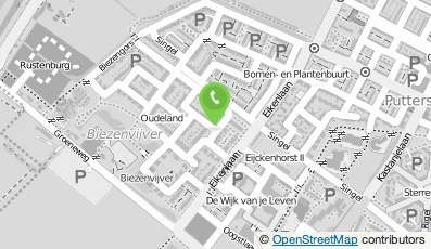Bekijk kaart van Het Oude Raadhuis Oud- Beijerland B.V. in Puttershoek