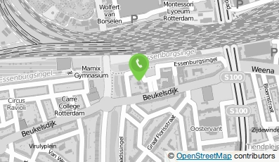Bekijk kaart van Glitchway in Rotterdam