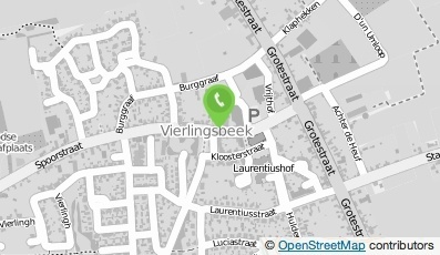 Bekijk kaart van Gezinshuis Aventurijn in Vierlingsbeek