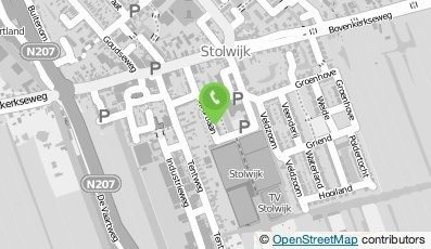 Bekijk kaart van Schildersbedrijf Het Nieuwe Jasje in Stolwijk