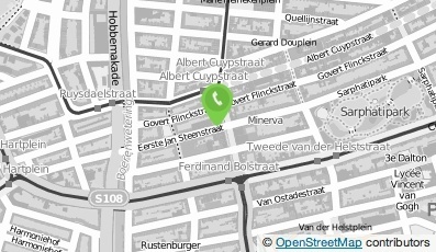 Bekijk kaart van Rosa Ronsdorf in Amsterdam