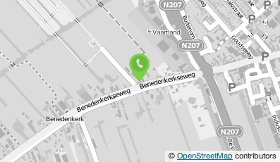 Bekijk kaart van Maatschap P. en E.C. Verdoold in Stolwijk