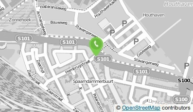Bekijk kaart van Snackbar/Counter De Driehoek in Amsterdam