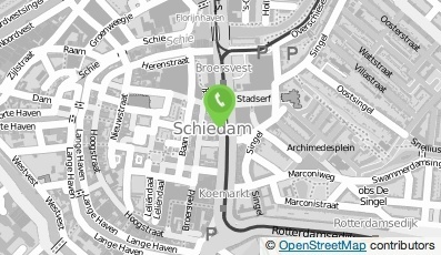 Bekijk kaart van Aziatisch Restaurant ChaLiShe in Schiedam