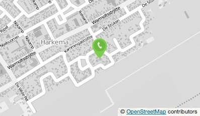 Bekijk kaart van Thee van de Markt in Harkema