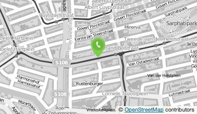 Bekijk kaart van Café-Biljard 'Hermes' in Amsterdam
