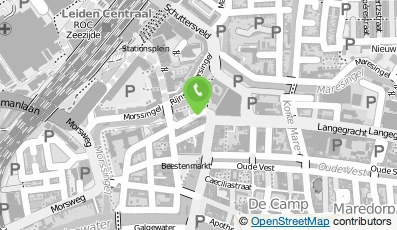 Bekijk kaart van Petit Restaurant De Valk in Leiden
