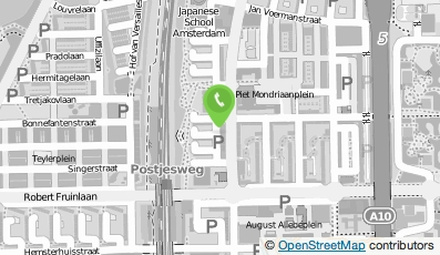 Bekijk kaart van Verkeersschool Sens in Amsterdam