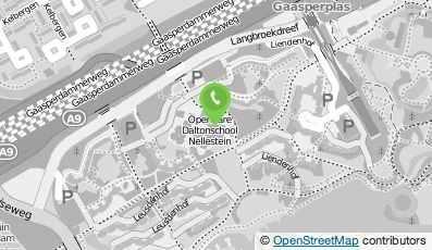 Bekijk kaart van VVE peuterspeelzaal De Gaasperplasjes in Amsterdam