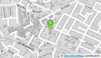 Bekijk kaart van Kindercentrum De Kindertuin in Surhuisterveen