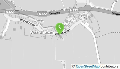 Bekijk kaart van Hoppas Waardhuizen in Waardhuizen