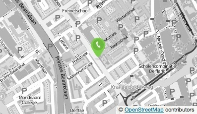 Bekijk kaart van Olierook-van Santbergen t.h.o.d.n. Spar in Delft