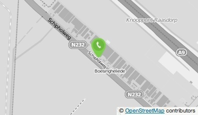 Bekijk kaart van Vlaggendrukkerij Nico van Straaten & Zn in Boesingheliede