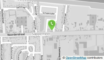 Bekijk kaart van Sappemeer Stadwijck in Sappemeer