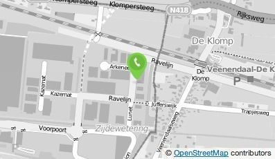 Bekijk kaart van Blijdent B.V. in Veenendaal